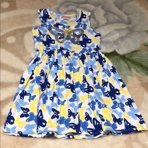 Butterfly girls dress